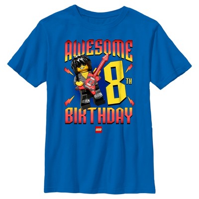 Boy's Lego® Awesome Rock Star Birthday 8 T-shirt : Target